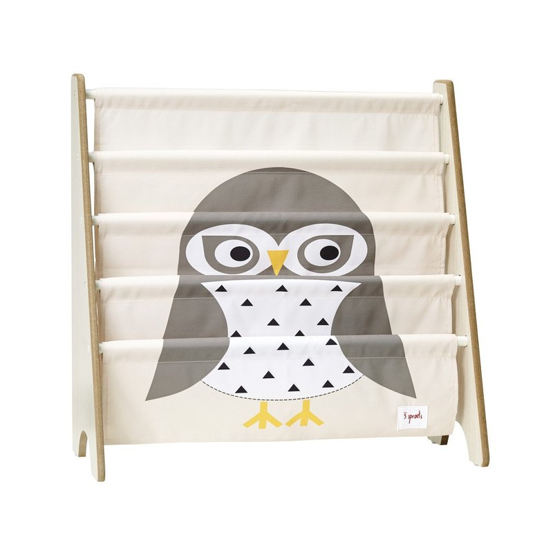 3sprouts book rack owl