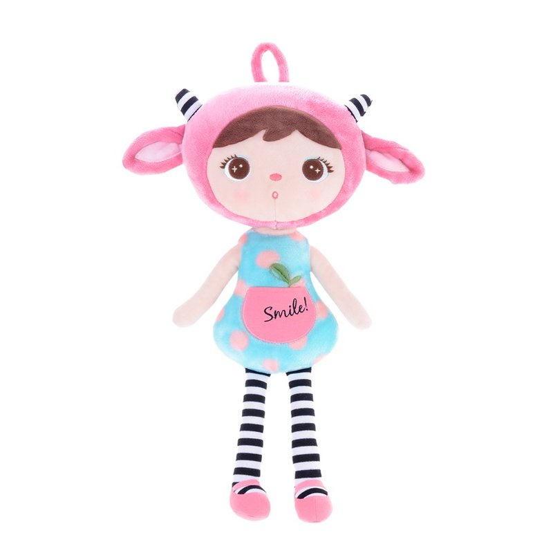 boneca metoo jimbao duende sorriso rosa 1