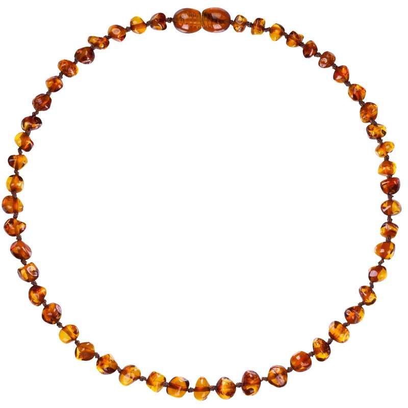 colar baroque cognac