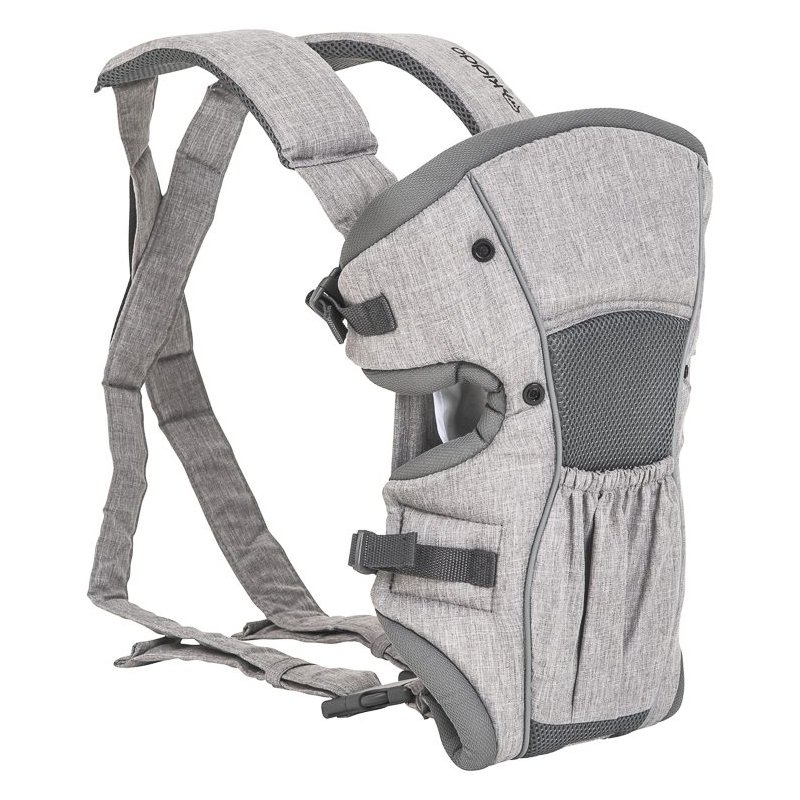 Canguru Kiddo Muuv (de 3,6kg a 9,1kg) Melange Grafite