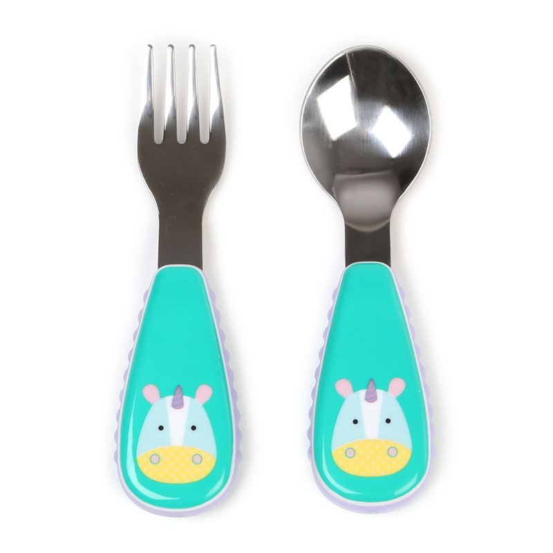 a 18 021 talheres zoo porco unicornio