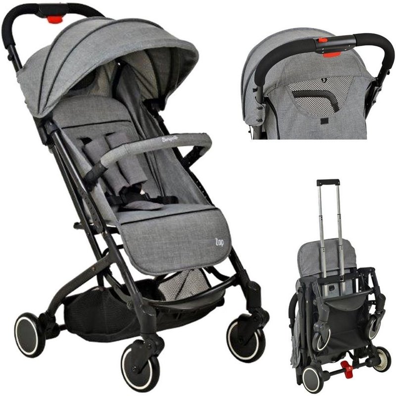 carrinho de bebe burigotto zap grey cinza 1504738046
