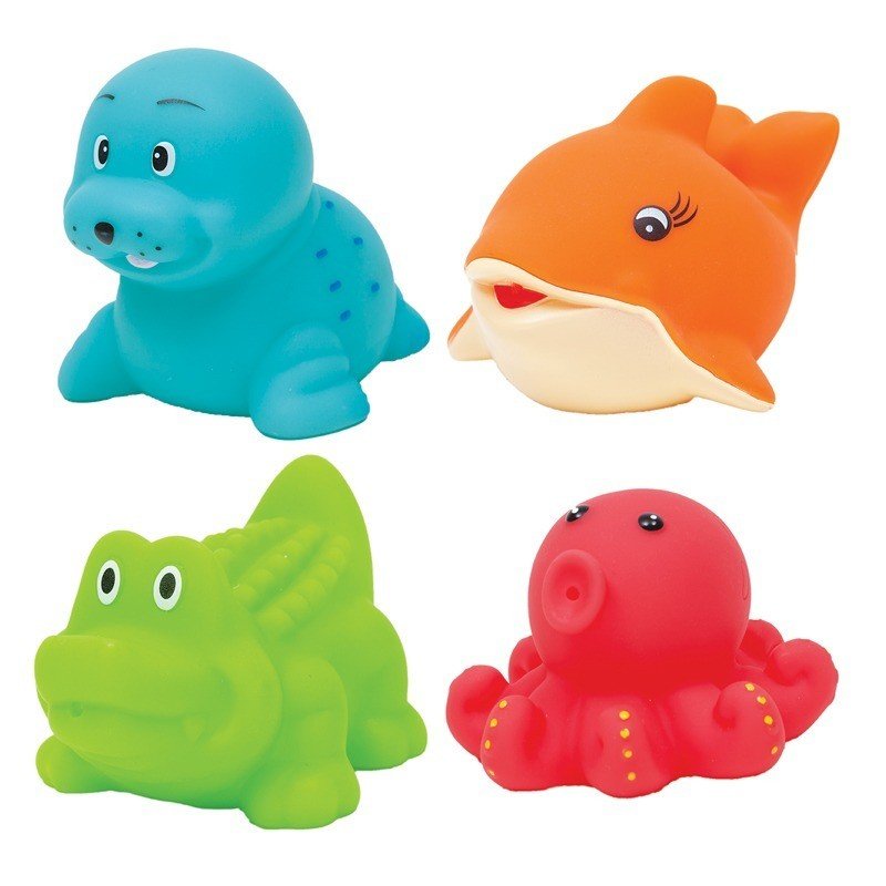 animais de banho aquaticos com 4 pecas bichinhos buba baby d nq np 713556 mlb28075323434 092018 f