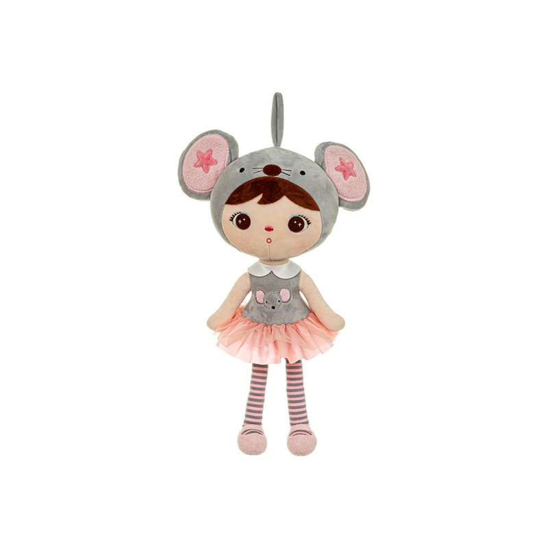 boneca metoo jimbao ratinha 40 cm 1