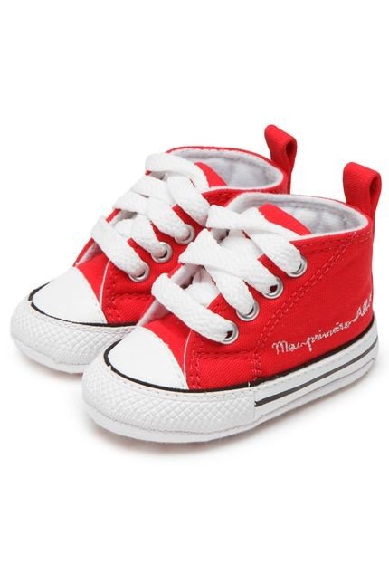 Tenis My First All Star Chuck Taylor Vermelho