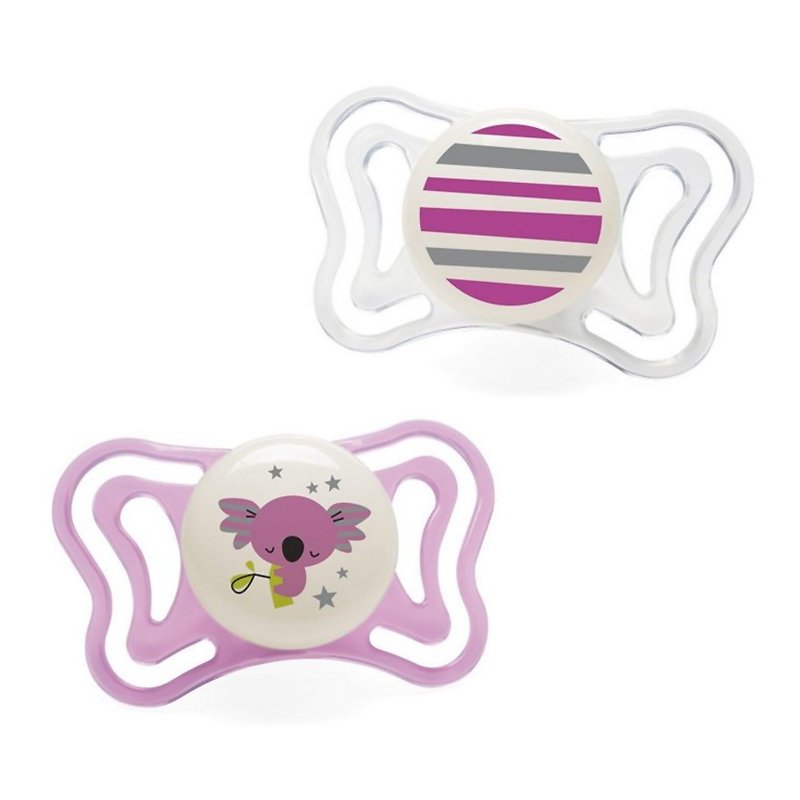 chupeta chicco physio light lumi 6a 16 rosa 01
