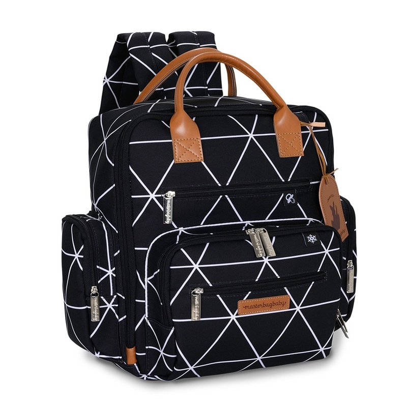 mochila masterbag baby urban manhattan preta 01