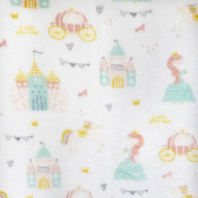 cobertor donna laco bebe plush print com sherpa princess 02