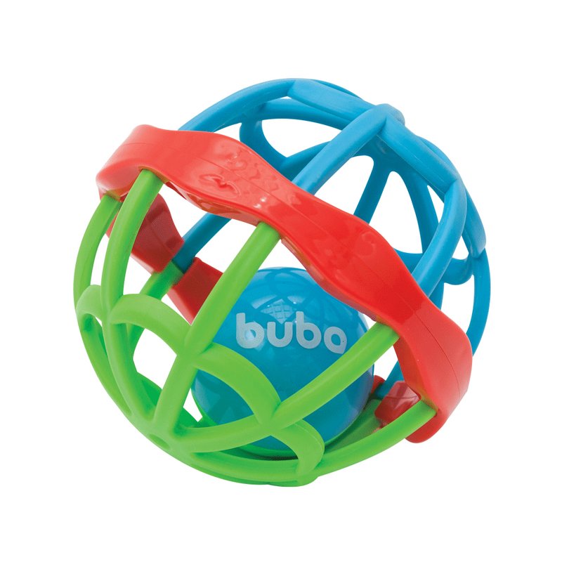 Chocalho Buba Baby Ball Cute Colors Azul