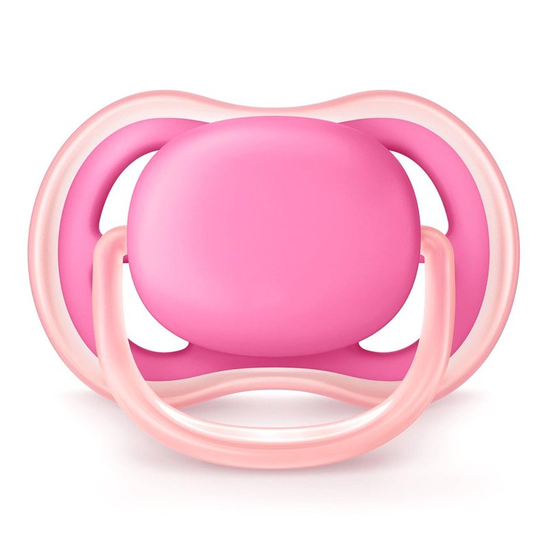 chupeta philips avent ultra air tamanho 2 rosa