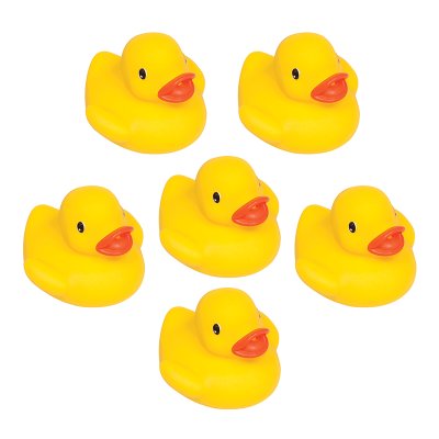 Bichinhos de Banho Buba 6 unidades (+4m) Patinhos