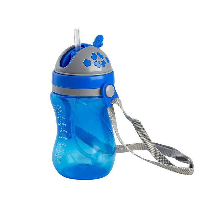 copo com canudo e valvula clingo 6m 320ml az 01