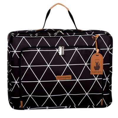 mala maternidade vintage masterbag baby manhattan preto 01