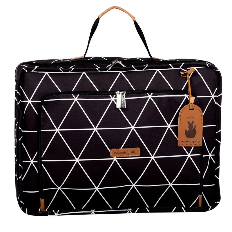mala maternidade vintage masterbag baby manhattan preto 01