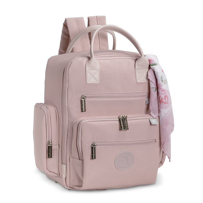 mochila masterbag baby urban flora rose 01