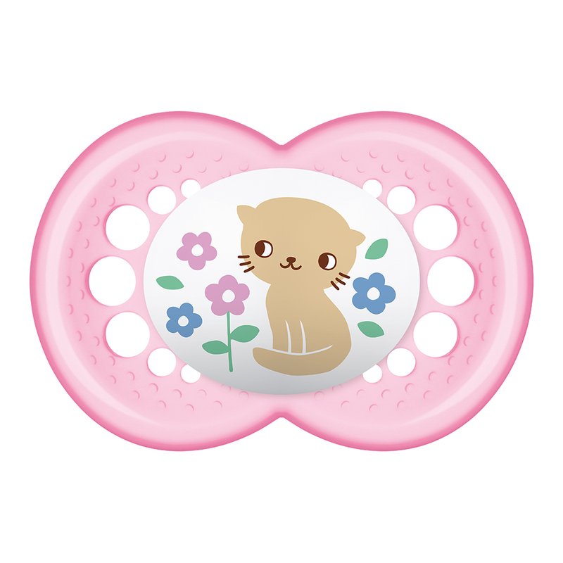 chupeta mam original para a paritr dos 6 meses 6m tamanho 2 rosa nova 2