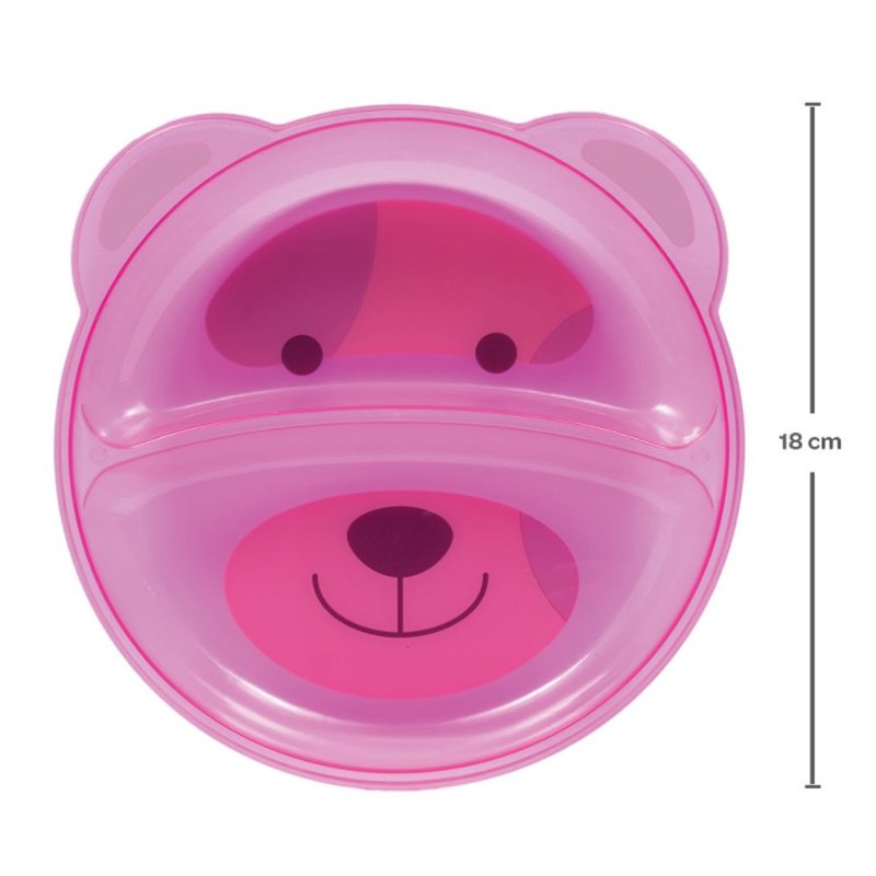 prato ursinho buba com divisorias encanto enxovais rosa 03