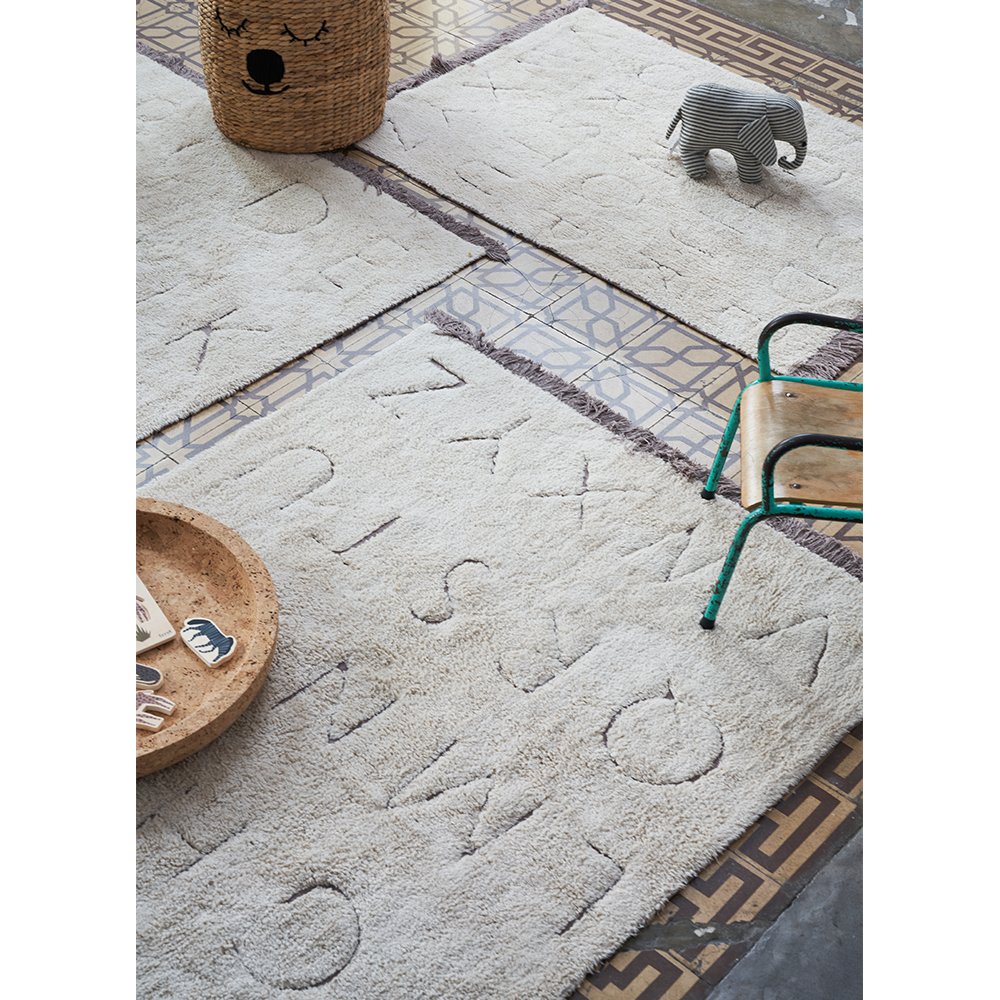 Lorena Canals アルファベット ラグ Tapete Lorena Canals RugCycled ABC S 120x160cm