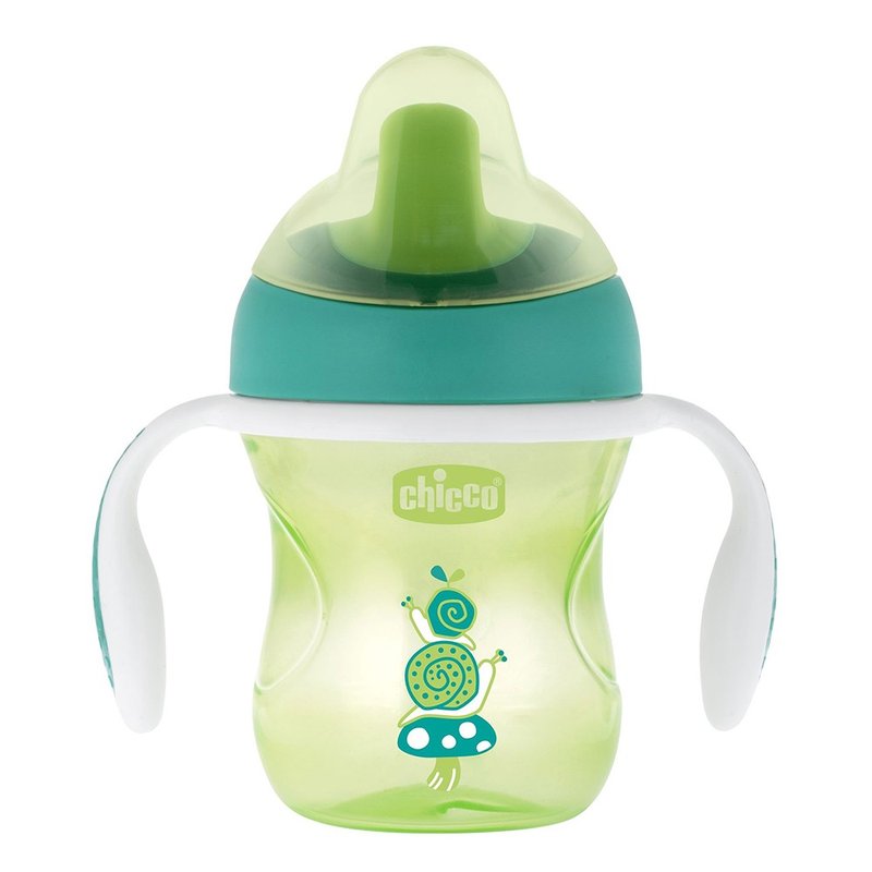 copo de treinamento chicco training cup 6m encanto enxovais verde 01