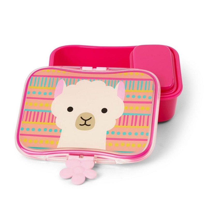 porta lanche zoo skip hop 700ml encanto enxovais lhama 01