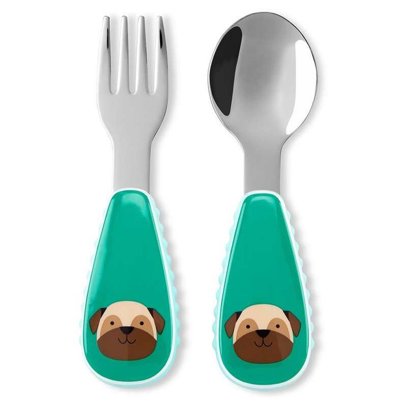 kit de talheres zoo skip hop encanto enxovais pug 01