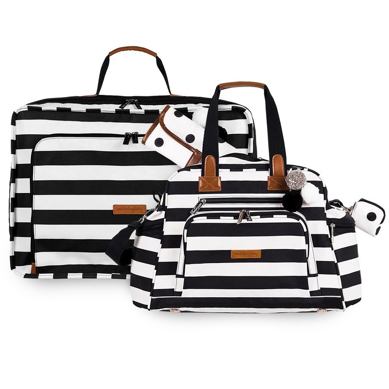 kit mala maternidade vintage bolsa maternidade everyday masterbag baby brooklyn p b