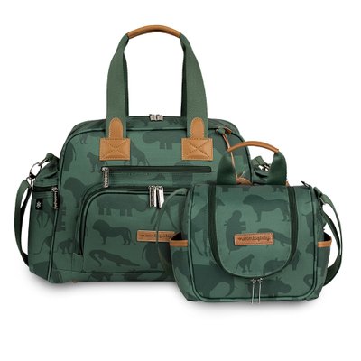 kit bolsa maternidade everyday frasqueira termica emy masterbag baby safari