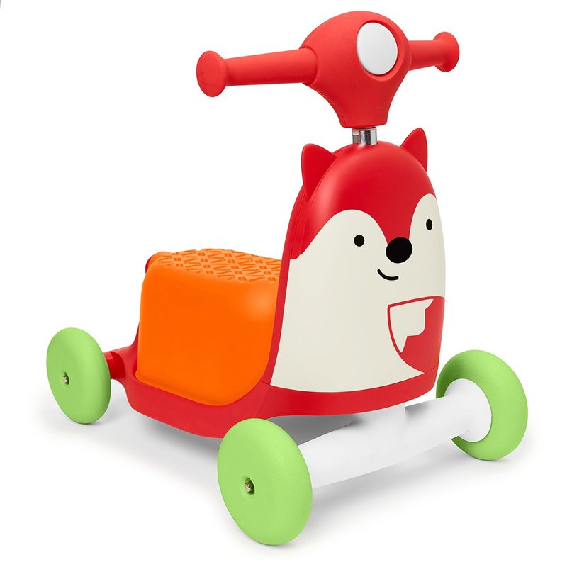 triciclo patinete skip hop zoo raposa 01
