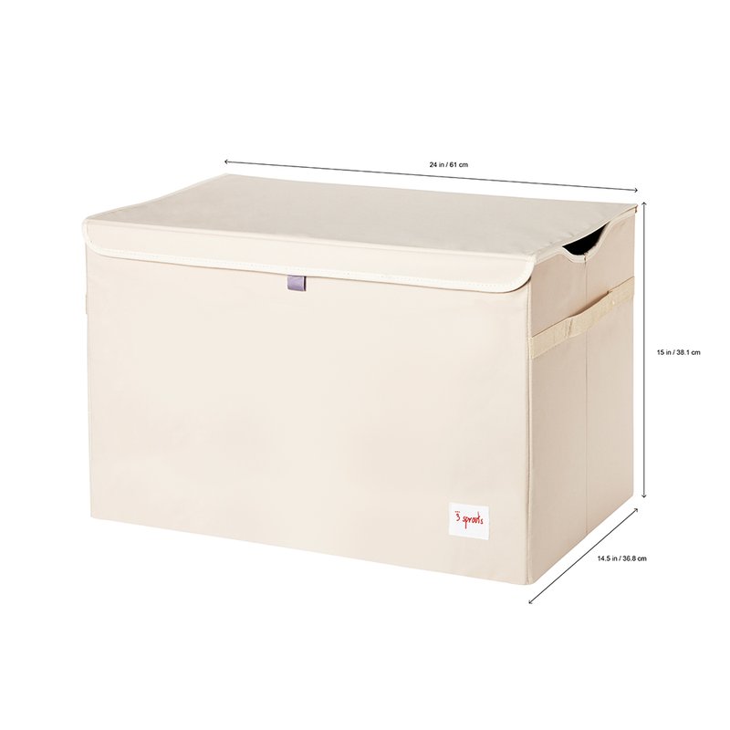 cesto organizador 3 sprouts retangular medidas