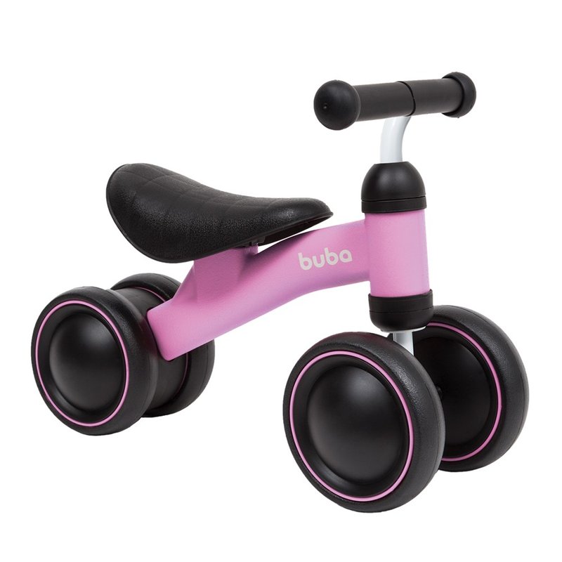bicicleta de equilibrio buba 4 rodas rosa 01