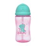 garrafinha buba com canudo 400ml 12m dino rosa 05