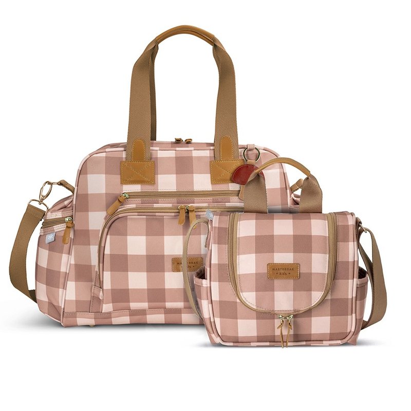 kit bolsa maternidade everyday frasqueira termica emy masterbag baby cogumelo