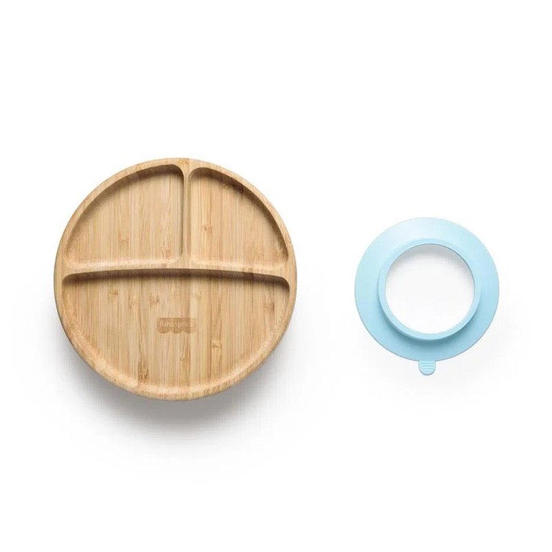 prato redondo com divisorias fisher price bambu com ventosa 6m bam n boo 07