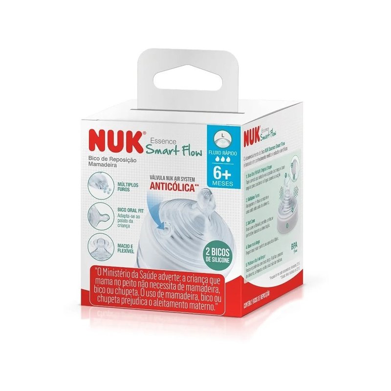 bico nuk essence silicone smart flow fluxo rapido tamanho 2 6m 01