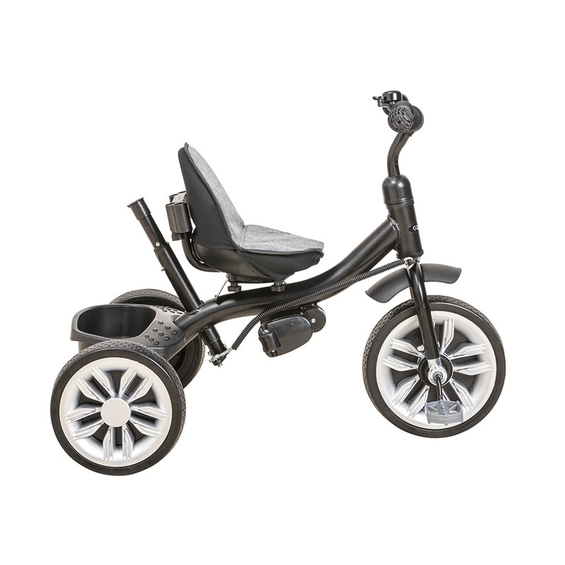 triciclo infantil kiddo giratorio 360 2 em 1 melange grafite 08