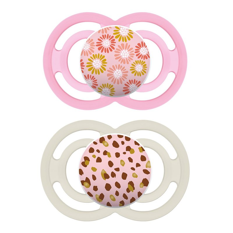 chupeta mam perfect 6m tamanho 2 embalagem dupla rosa