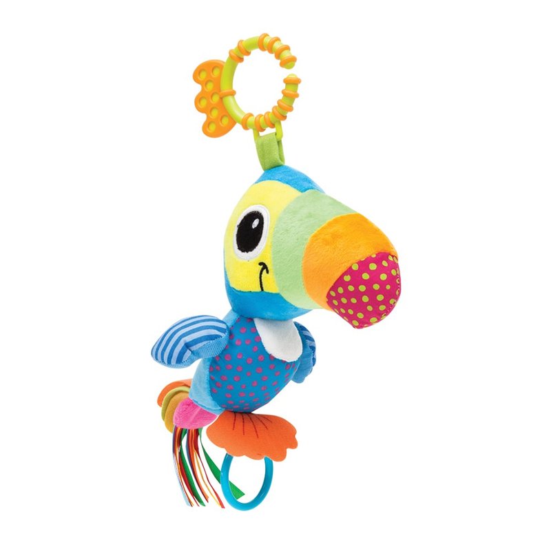 bichinho de pelucia buba com atividades tucano zuzu 4m 09