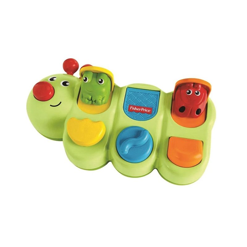 Brinquedo Fisher-Price Lagarta de Atividades Surpresa (9M+)