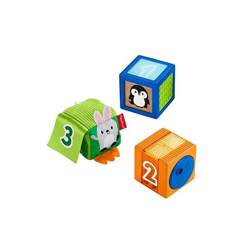 brinquedo fisher price blocos empilhando e explorando 6m