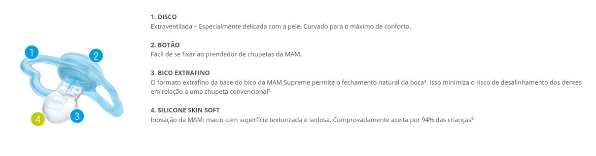 descricao supreme 16m