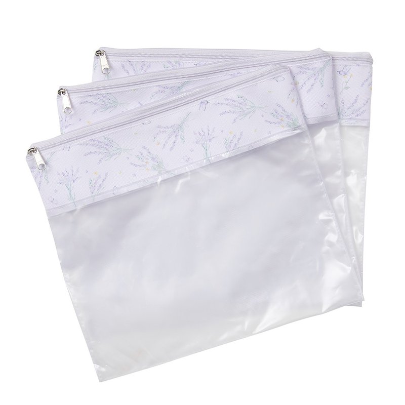 Conjunto 3 Saquinhos Organizadores Masterbag Baby Lavandas