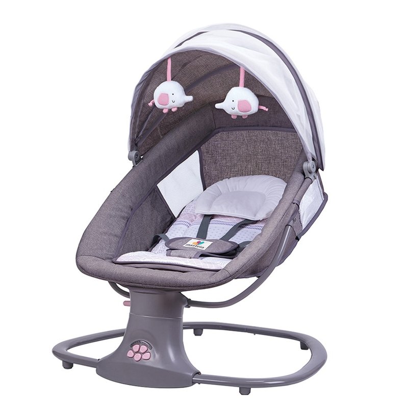 cadeira de descanso mastela multifuncional techno 3 em 1 automatica rosa 01