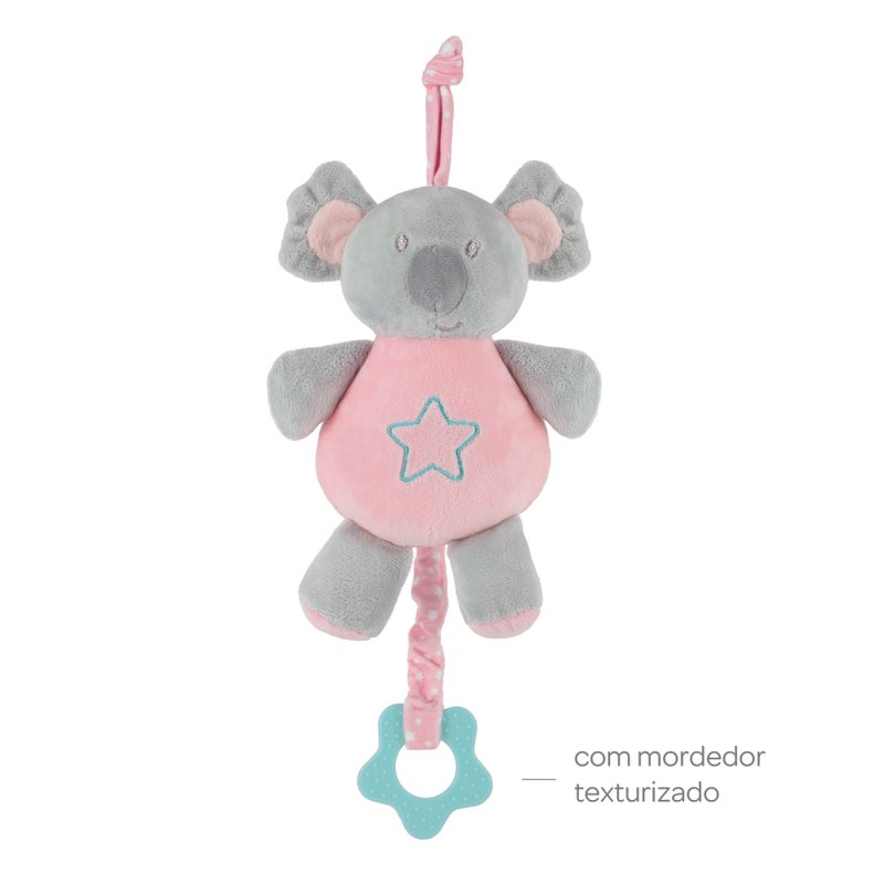 bichinho de pelucia buba musical coala 4m 07