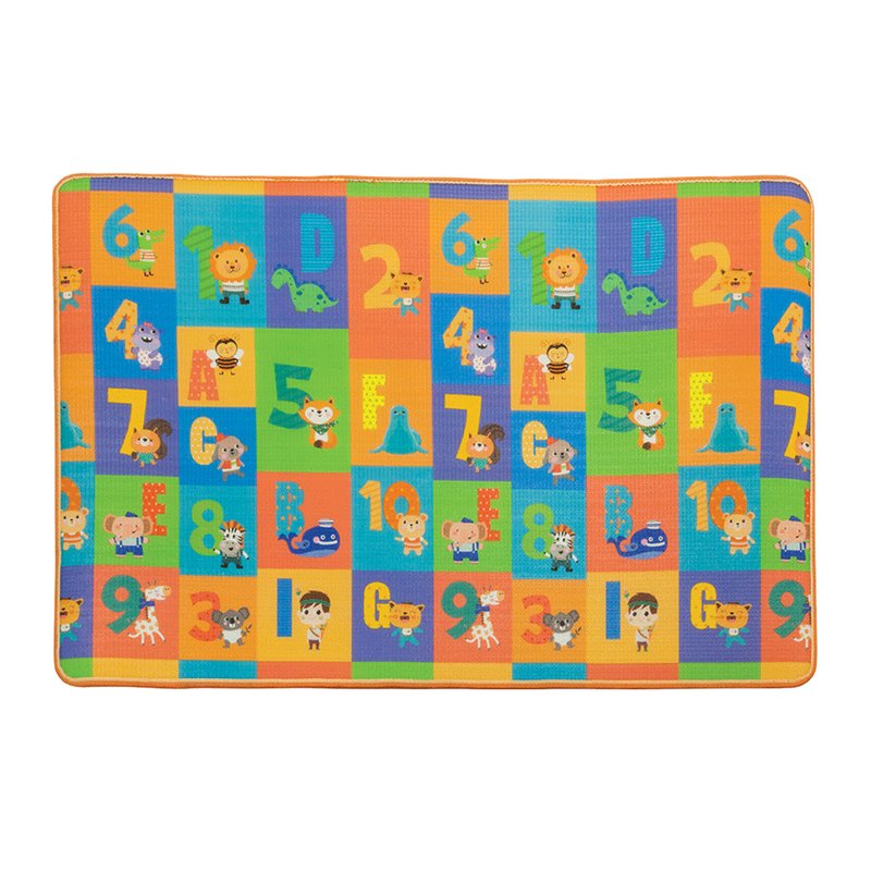 tapete de atividades buba 180x120cm dupla face happy friends 02