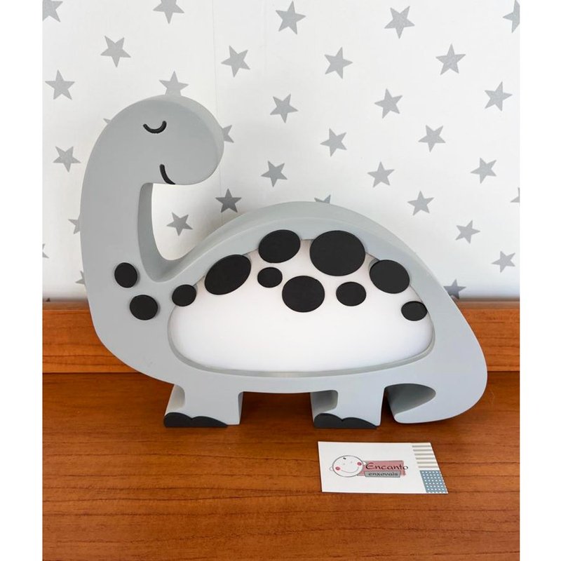 luminaria rgb rh baby kids colorido com bateria recarregavel dino cinza 01