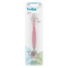 colher infantil buba 2 em 1 silicone e inox 6m 05