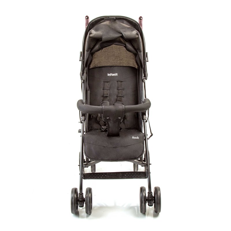 Frente Carrinho de Bebê Infanti Rock de 0 a 15kg Black Total