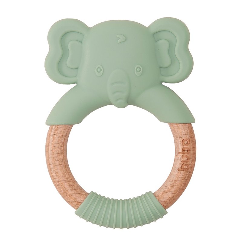 07 mordedor buba em silicone e bambu texturizado 4m elefante azul