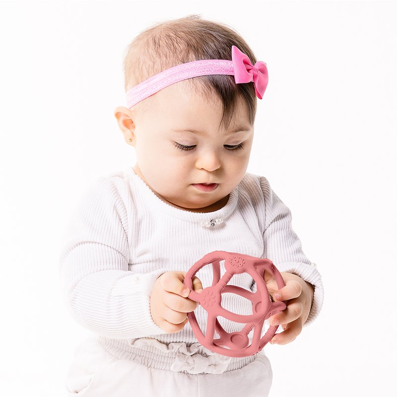 07 mordedor bola buba em silicone 4m azul