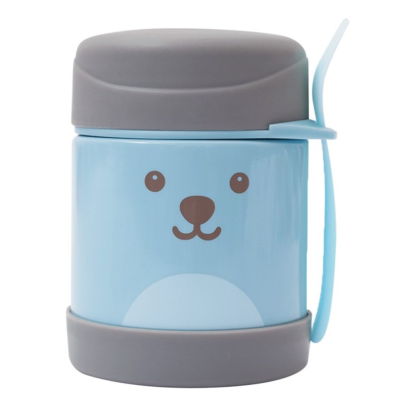 Pote Térmico Buba com Talher 320ml Gumy Azul